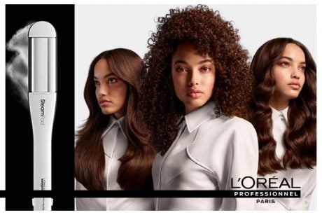L'Oréal SteamPod 4.0 професионална преса за коса с пара - банер 600x400