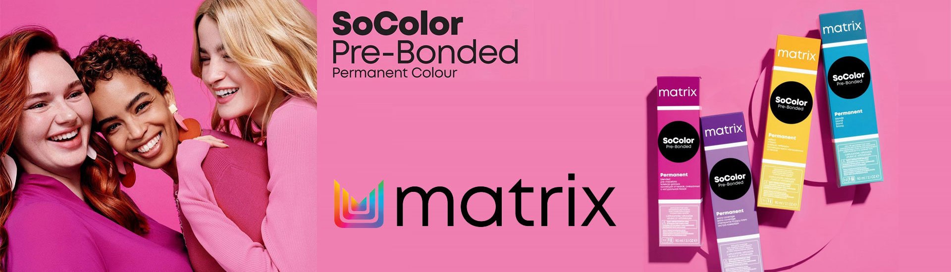 Matrix Socolor.Beauty трайна боя за коса - банер 1920 х 550